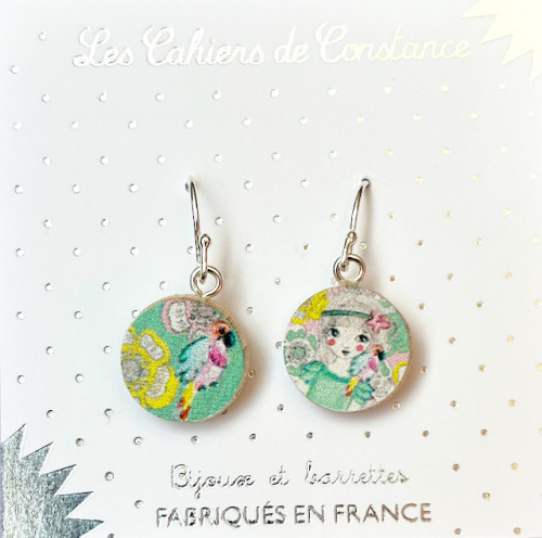 Petites boucles pendantes Vahina