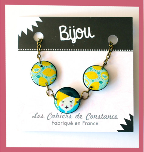 Bracelet trio «&nbsp;Dame bleue&nbsp;»