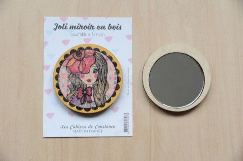 Miroir en bois Suzanne