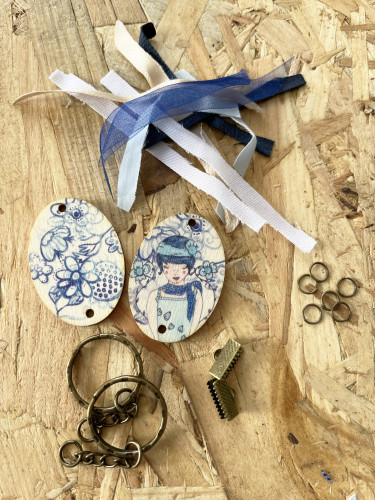 Porte-clés d'amitié Anne