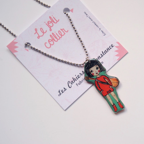 Sautoir enfant Miss Folk