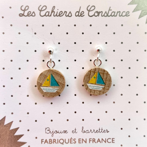 Boucles puces Bateau