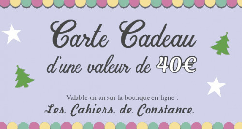 Carte cadeau