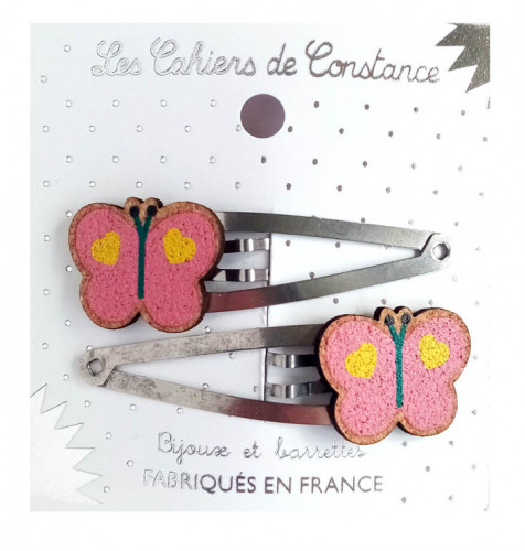 Barrettes papillon