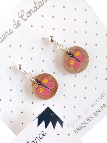 Boucles puces papillon