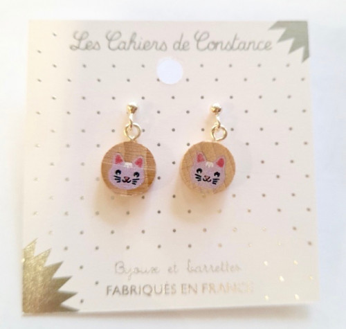 Boucles puces chat