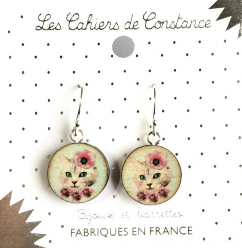 Petites boucles Chat