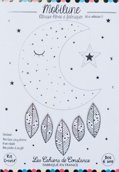 Mobiles lune avec dorure à fabriquer soi-même