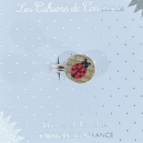 Bague enfant Coccinelle
