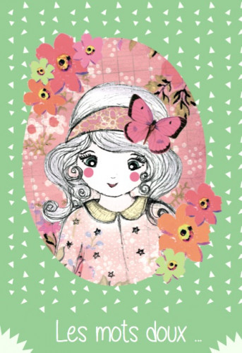 Carte «&nbsp;Les mots doux&nbsp;»