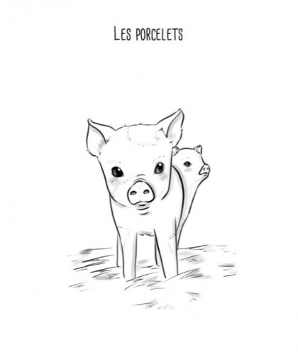 Coloriage Du coq à l'âne