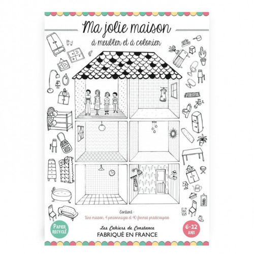 Jolie maison à colorier